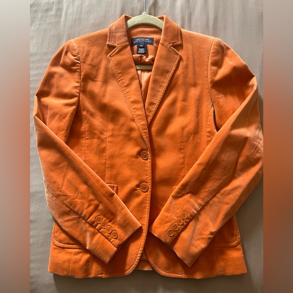 Signature Women's Orange Blazer
